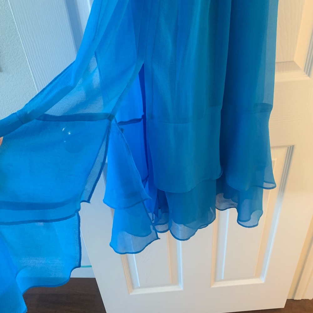 Nanette Lepore Beautiful Flowy Flutter Dress 0 Xs - image 4